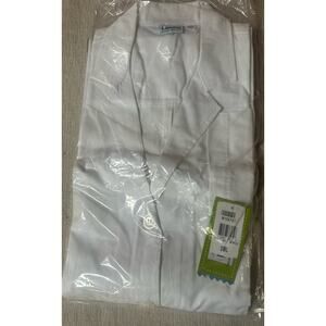 Landau White Lab Coat Style 3600- SC Size Small New